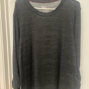 Muk Luks Men's Charcoal Crewneck Sweater